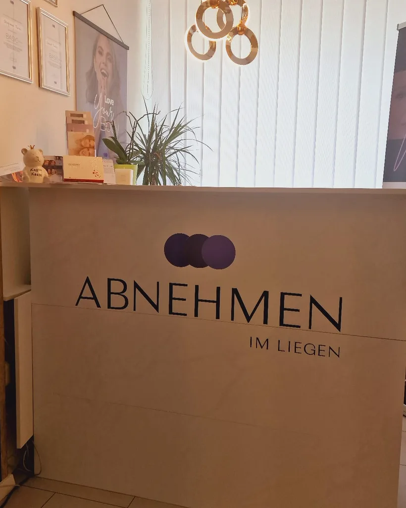 Empfangsbereich im Studio Abnehmen im Liegen Friedrichshafen